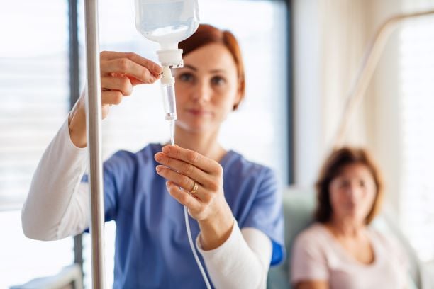 Connecting IV Bag
